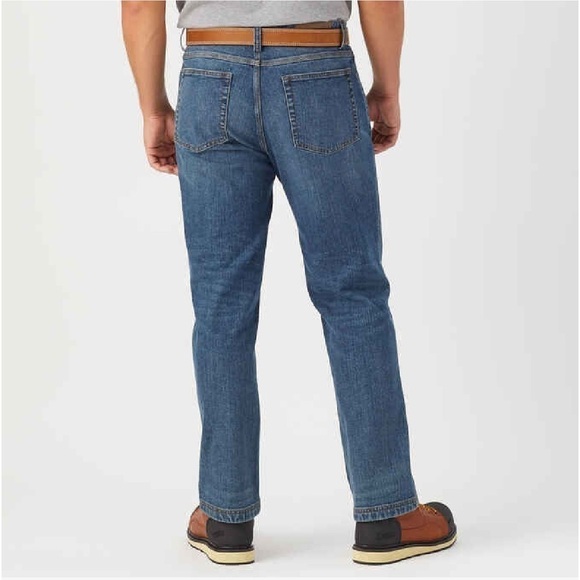 Duluth Trading Co Men’s Flex Ballroom Blue Relaxed Fit Jeans Size 35/30 Classic - Picture 2 of 6